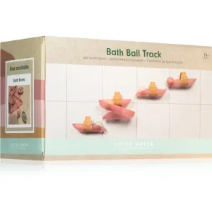 Little Dutch Bath Ball Track Pink Kugelbahn für die Badewanne 10 m+ 8 St