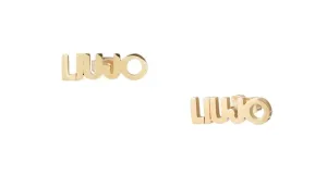 Liu Jo Stilvolle vergoldete Ohrringe Essential LJ2152