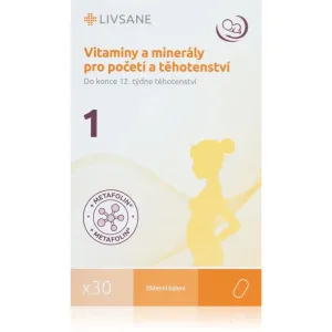LIVSANE Conception and pregnancy Tabletten bei Schwangerschaftsplanung 30 TAB