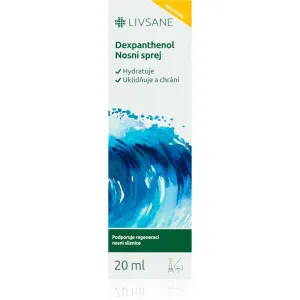 LIVSANE Isotonic sea water dexapanthenol Nasenspray mit feuchtigkeitsspendender Wirkung 20 ml