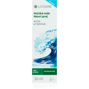 LIVSANE Isotonic sea water Nasenspray mit feuchtigkeitsspendender Wirkung 30 ml