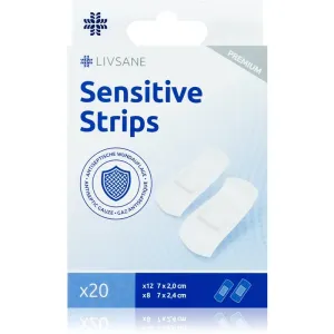 LIVSANE Sensitive strips Pflaster für empfindliche Oberhaut 20 St