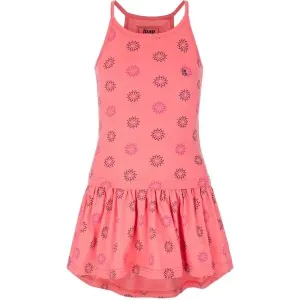 Loap BESS Mädchenkleid, rosa, größe 112-116