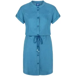 Loap NELLA Kleid, blau, größe XS
