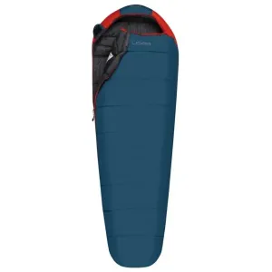 Loap ROYS Mumienschlafsack, blau, größe 220 cm - rechter Reißverschluss