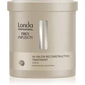 Londa Professional Fiber Infusion In-Salon Reconstructive Treatment erneuernde Maske für geschädigtes Haar mit Keratin 750 ml