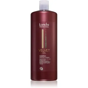 Londa Professional Velvet Oil Shampoo Pflegeshampoo für normales bis trockenes Haar 1000 ml
