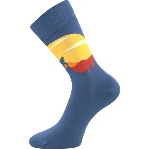 Lonka CAMPING Unisex  Socken, blau, größe 35/38