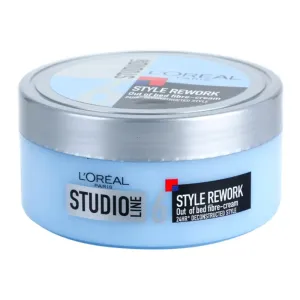 L´Oréal Paris Faserig-Modellierende Haarcreme Studio Line (Style Rework Out Of Bed Fibre Cream) 150 ml