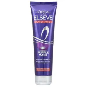 L’Oréal Paris Elseve Color-Vive Purple Maske mit ernährender Wirkung für blondes und meliertes Haar 150 ml