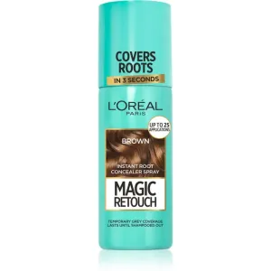L’Oréal Paris Magic Retouch Spray zum sofortigen Kaschieren der Farbunterschiede durch nachwachsende Haare Farbton Brown 75 ml