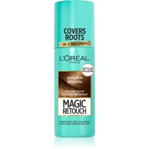 L’Oréal Paris Magic Retouch Spray zum sofortigen Kaschieren der Farbunterschiede durch nachwachsende Haare Farbton Golden Brown 75 ml