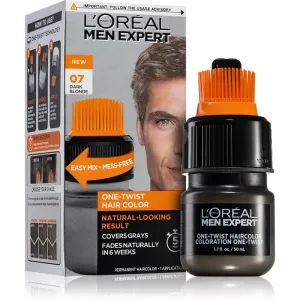 L’Oréal Paris Men Expert One Twist Haarfarbe mit einem Applikator für Herren 07 Dark Blonde