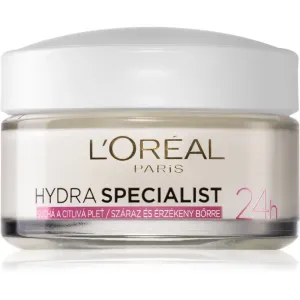 L´Oréal Paris Feuchtigkeitsspendende Gesichtscreme für trockene und empfindliche Haut (Hydra Specialist) 50 ml