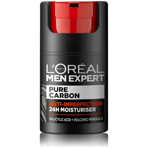 L’Oréal Paris Men Expert Pure Carbon Feuchtigkeitsspendende Tagescreme gegen die Unvollkommenheiten der Haut 50 g