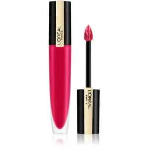 L´Oréal Paris Rouge Signature Liquid Matte Lipstick - 114 I Represent Flüssig-Lippenstift für einen matten Effekt 7 ml