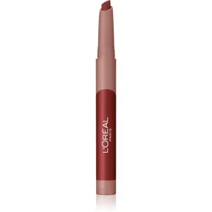 L’Oréal Paris Infaillible Matte Lip Crayon dünner Lippenstift mit Matt-Effekt Farbton 112 Spice of Life 2.5 g