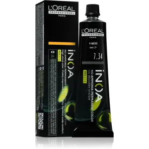 L’Oréal Professionnel Inoa Permanent-Haarfarbe ohne Ammoniak Farbton 7.34 60 ml