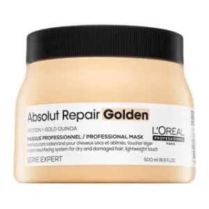 L´Oréal Professionnel Série Expert Absolut Repair Gold Quinoa + Protein Golden Masque pflegende Haarmaske für stark geschädigtes Haar 500 ml