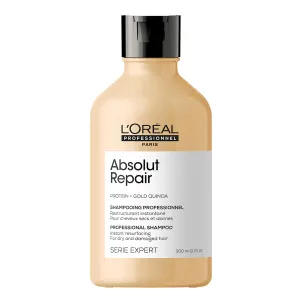 L´Oréal Professionnel Regenerierendes Shampoo für stark geschädigtes Haar Serie Expert Absolut Repair Gold Quinoa + Protein (Instant Resurfacing Shampoo) 300 ml
