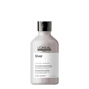 L´Oréal Professionnel Silbershampoo für graues und weißes Haar Magnesium Silver (Neutralising Shampoo For Grey And White Hair) 500 ml