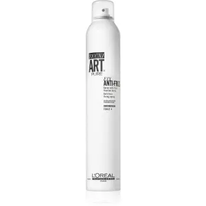 L’Oréal Professionnel Tecni.Art Fix Anti Frizz Pure Fixationsspray gegen strapaziertes Haar ohne Parfümierung 400 ml