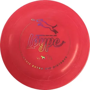 Løype SONIC XTRA 215 DISTANCE Frisbee für Hund, rosa, größe os