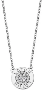 Lotus Silver Glitzernde Silberkette mit klaren Zirkonen für Frauen LP1252-1 / 1