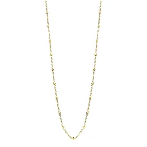 Lotus Silver Zeitlose vergoldete Halskette LP3294-1/2