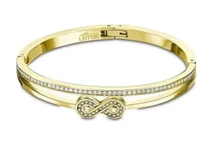 Lotus Style Festes vergoldetes Armband mit Unendlichkeit LS2121-2/2