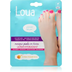 Loua Ulltra-Moisturising Feet Mask Regenerierende Fuß- und Nagelkur 14 ml