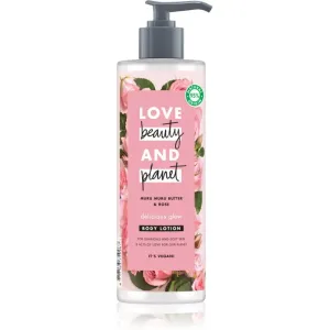 Love Beauty & Planet Delicious Glow feuchtigkeitsspendende Body lotion 400 ml