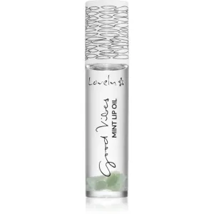 Lovely Good Vibes Roll-on mit Kristallen für Lippen Mint Oil 6 ml