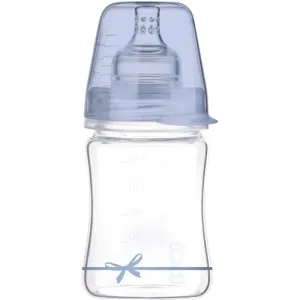 LOVI Baby Shower Boy Babyflasche Glass 150 ml