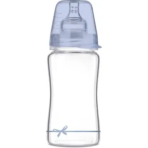 LOVI Baby Shower Boy Babyflasche Glass 250 ml
