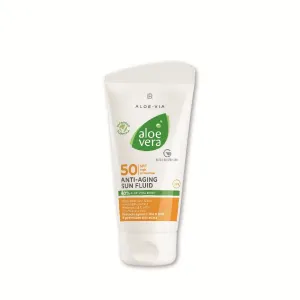 LR health & beauty Sonnenschutzfluid mit Anti-Aging-Effekt Aloe Vera Sun SPF 50 (Anti-aging Sun Fluid) 50 ml
