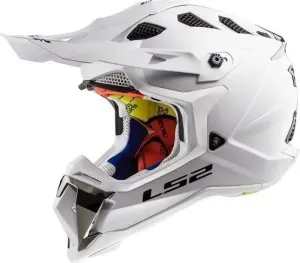 LS2 MX470 Subverter Solid Weiß S Helm