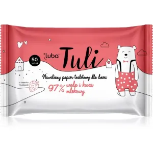 Luba Tuli Lactic acid feuchtes Toilettenpapier mit Milchsäure für Kinder Strawberry 50 St