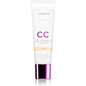 Lumene Color Correcting CC Cream für ein einheitliches Hautbild SPF 20 Farbton Light 30 ml