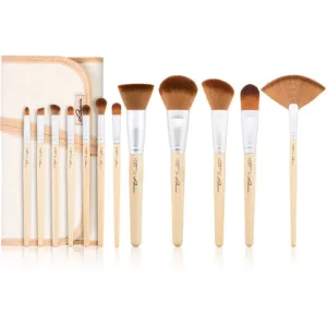 Luvia Cosmetics Bamboo Bamboo’s Root Pinselset mit Etui
