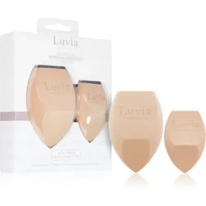 Luvia Cosmetics Diamond Drop Blending Sponge Kit Multifunktionaler Foundation-Schwamm Duo Farbe Elegance 2 St