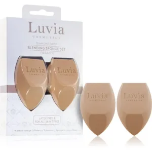 Luvia Cosmetics Diamond Drop Blending Sponge Set Multifunktionaler Foundation-Schwamm Duo Farbe Elegance 2 St