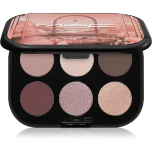 MAC Cosmetics Connect In Colour Eye Shadow Palette 6 shades Lidschattenpalette Farbton Embedded In Burgundy 6,25 g