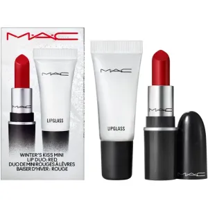 MAC Cosmetics Holiday Winter's Kiss Mini Lip Duo Geschenkset Farbton Red 2 St