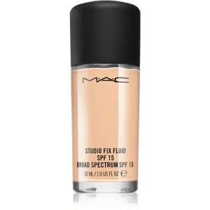 MAC Studio Fix Fluid Foundation SPF15 C3.5 langanhaltendes Make-up für eine einheitliche und aufgehellte Gesichtshaut 30 ml