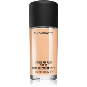 MAC Studio Fix Fluid Foundation SPF15 C4 langanhaltendes Make-up für eine einheitliche und aufgehellte Gesichtshaut 30 ml