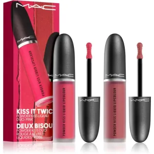 MAC Cosmetics Kiss It Twice Powder Kiss Liquid Duo Geschenkset Farbton Pink 2 St