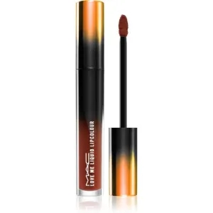 MAC Cosmetics Love Me Liquid Lipcolour cremiger Lippenstift mit Satin-Finish Farbton Gift To The Gods 3,1 ml