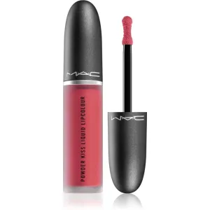 MAC Cosmetics Powder Kiss Liquid Lipcolour Matter Flüssig-Lippenstift Farbton A Little Tamed 5 ml