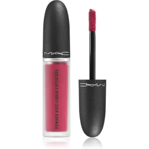 MAC Cosmetics Powder Kiss Liquid Lipcolour Matter Flüssig-Lippenstift Farbton Elegance is Learned 5 ml
